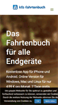 Mobile Screenshot of kfz-fahrtenbuch.de